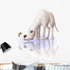 Dog and Bee Wall Decal