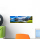 Panorama Crystal Clear Mountain Wall Decal