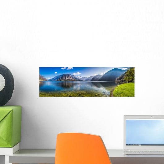 Panorama Crystal Clear Mountain Wall Decal