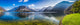 Panorama Crystal Clear Mountain Wall Decal