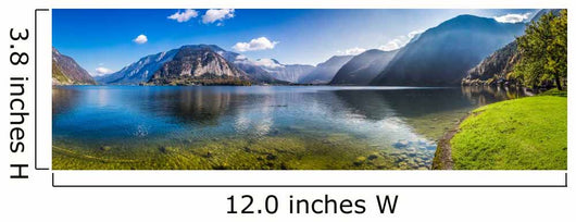 Panorama Crystal Clear Mountain Wall Decal