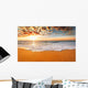 Colorful Ocean Beach Sunrise Wall Decal
