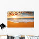 Colorful Ocean Beach Sunrise Wall Decal