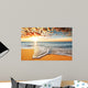 Brilliant Ocean Beach Sunrise Wall Decal