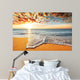 Brilliant Ocean Beach Sunrise Wall Decal