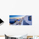 Santorini Greece Oia Sunset Wall Decal