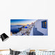 Santorini Greece Oia Sunset Wall Decal