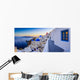Santorini Greece Oia Sunset Wall Decal