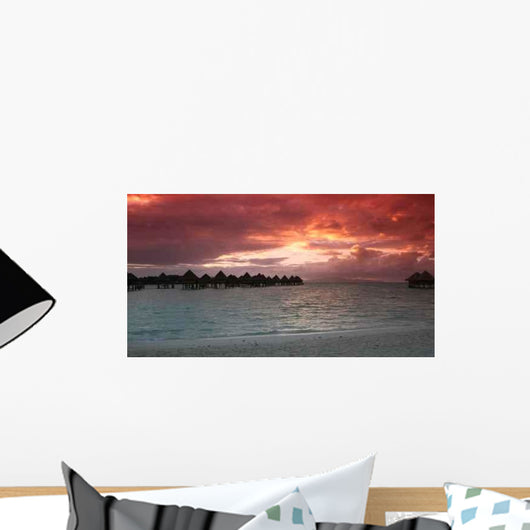 Bora Bora Sun Rise Wall Decal