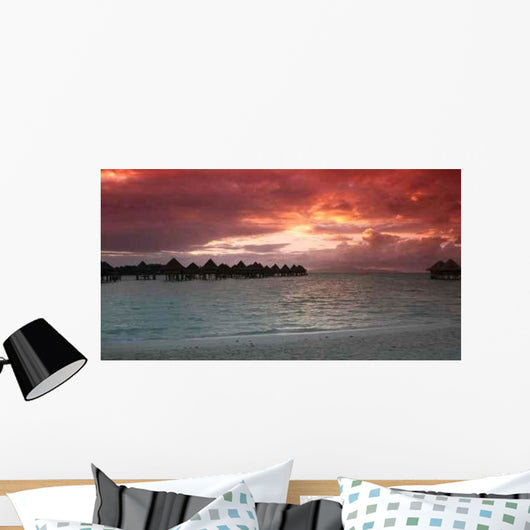 Bora Bora Sun Rise Wall Decal
