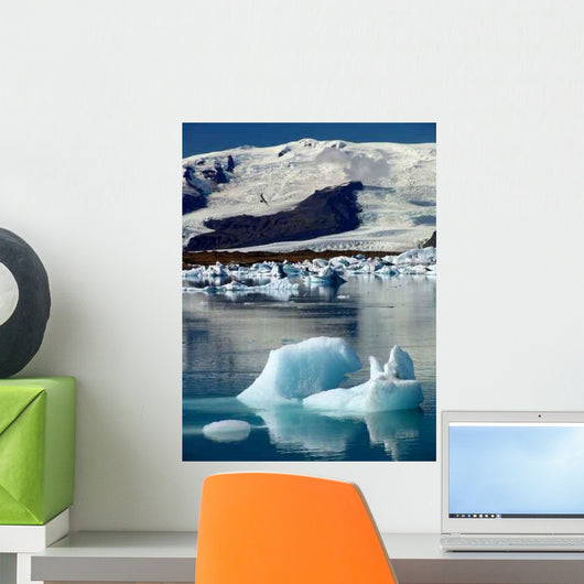 Iceland Jokusarlon Lake Wall Decal