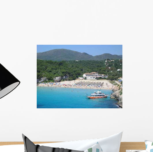 Majorcan Beach Wall Decal