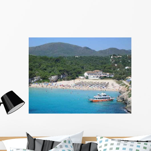 Majorcan Beach Wall Decal