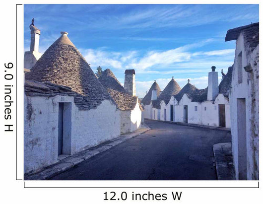 Trulli Alberobello Wall Decal