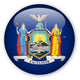 New York State Flag Wall Decal