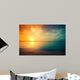 Sunrise over Sea Wall Decal