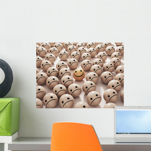 Felice Tra Tristi Distinguersi Wall Decal