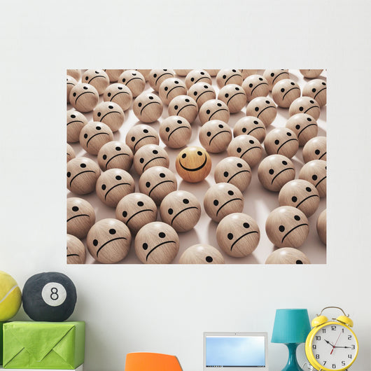 Felice Tra Tristi Distinguersi Wall Decal
