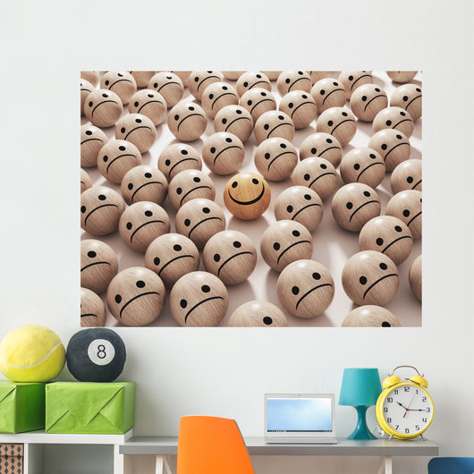 Felice Tra Tristi Distinguersi Wall Decal