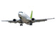 Plane Clean White Wall Decal