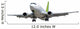 Plane Clean White Wall Decal