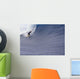 Surfer Goes Left Big Wall Decal