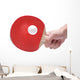 Table Tennis Player White Wall Decal