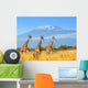 Giraffe National Park Kenya Wall Decal