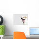 Yawning Dog Russel Terrier Wall Decal