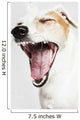 Yawning Dog Russel Terrier Wall Decal