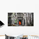 Monk Angkor Wat Cambodia Wall Decal