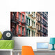 Colored Apartment Buildings New Wall Decal