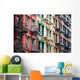Colored Apartment Buildings New Wall Decal