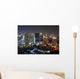 Night Capital City Wall Decal