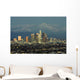 La Skyline and Backdrop Wall Decal