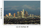 La Skyline and Backdrop Wall Decal