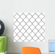 Metallic Fence Seamless Texture Wall Decal