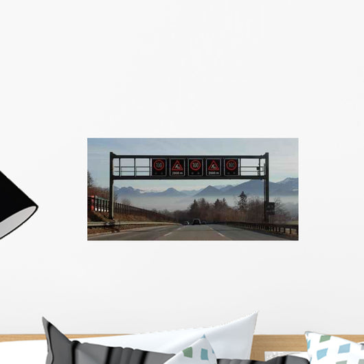 Traffic Control System Wall Decal