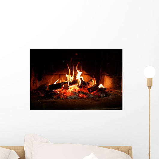 Fire Place Wall Decal