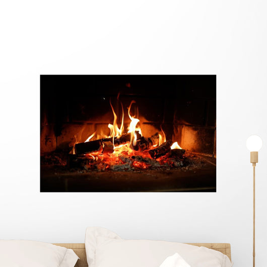 Fire Place Wall Decal
