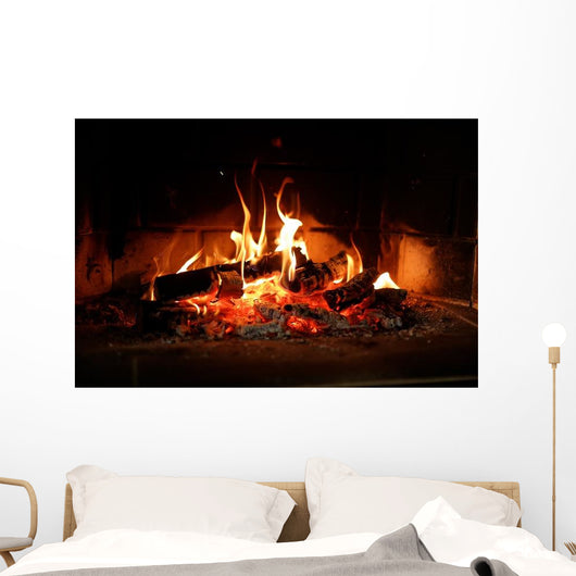 Fire Place Wall Decal