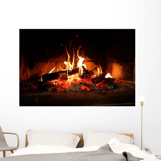 Fire Place Wall Decal