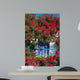 Balcony and Flowers Wall Decal