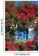 Balcony and Flowers Wall Decal