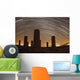Star Trails above Private Wall Decal
