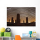 Star Trails above Private Wall Decal