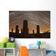 Star Trails above Private Wall Decal