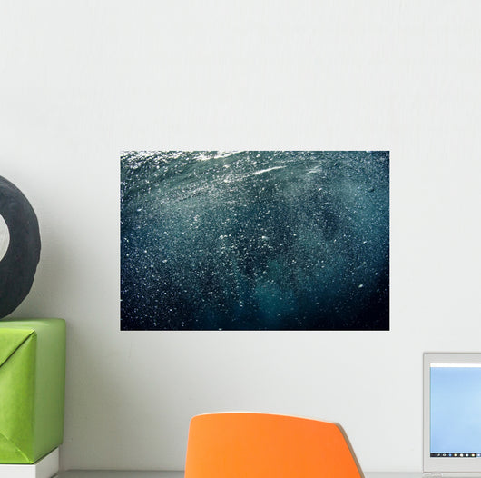 Bubbles Rising from Deep Wall Decal