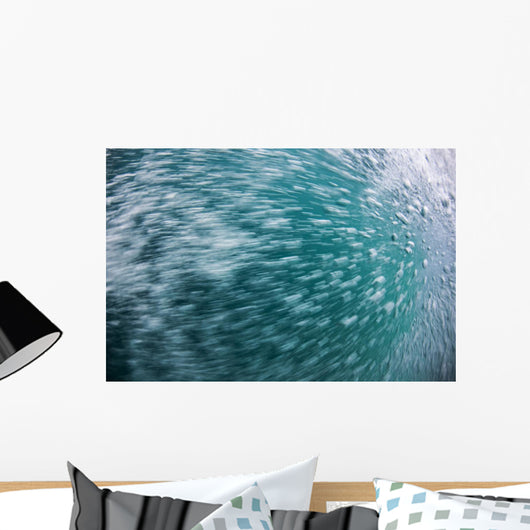 Rushing Bubbles Side Speeding Wall Decal