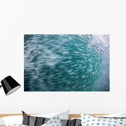 Rushing Bubbles Side Speeding Wall Decal